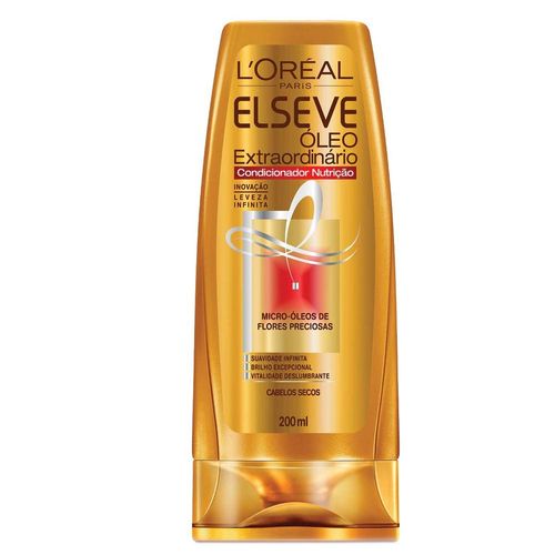 Condicionador Óleo Extraordinário Elseve Nutrição Intensa 200ml