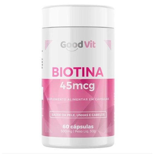 Good Vit Biotina 45mcg com 60 Cápsulas