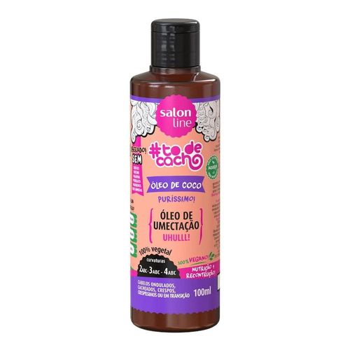Óleo Umectação Coco Puríssimo #Tôdecachos Salon Line 100ml