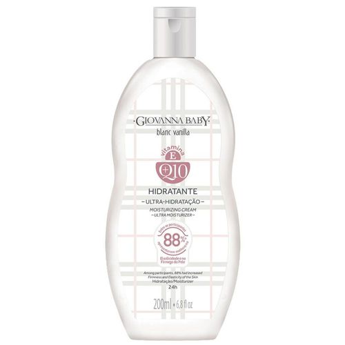 Hidratante Corporal Q10 Blanc Vanilla Giovanna Baby 200ml