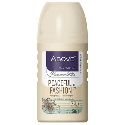 Above Roll On Desodorante Woman Personalites Peaceful e Fashion 50ml