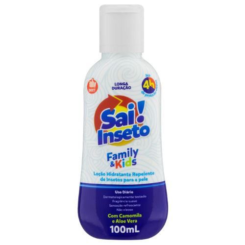 Loção Hidratante Repelente Sai! Inseto Family & Kids 100ml