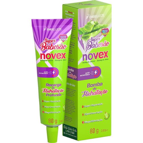 Novex Creme de Tratamento Super Babosao 80g