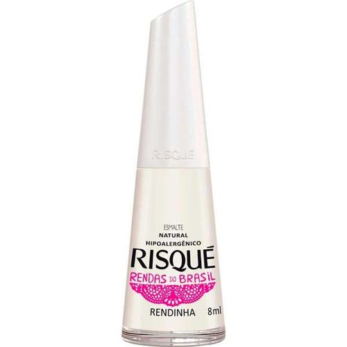 Esmalte Risqué Rendas do Brasil Natural Rendinha 8ml
