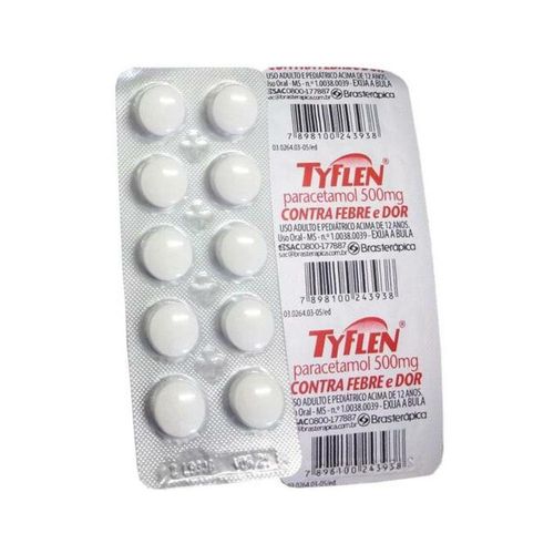 Tyflen 500mg com 10 Comprimidos