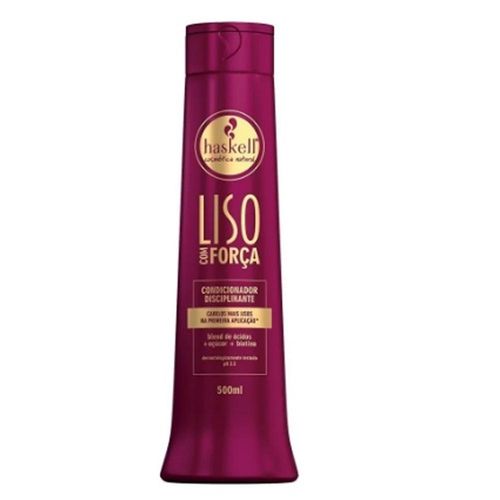 Condicionador Liso com Força Haskell 500ml