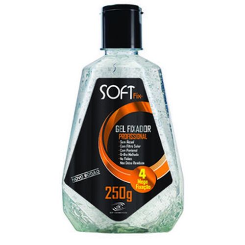 Softfix Gel Incolor Mega Fixação 250g