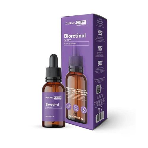 Sérum Bioretinol Reduz Rugas Dermachem 30ml