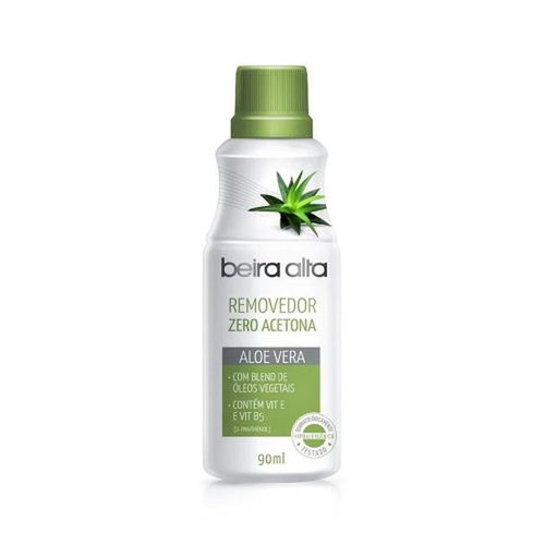 Removedor de Esmaltes Beira Alta Zero Acetona com Aloe Vera 90ml