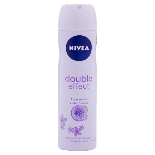 Antitranspirante Aerossol Violet Senses Nivea Double Effect 150ml