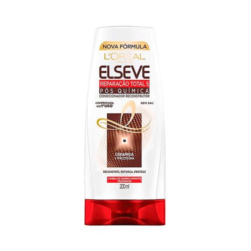 Condicionador Elseve Reparação Total 5 Química 200ml
