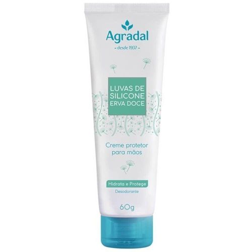 Creme Hidratante para Mãos Agradal Luva de Silicone 60g
