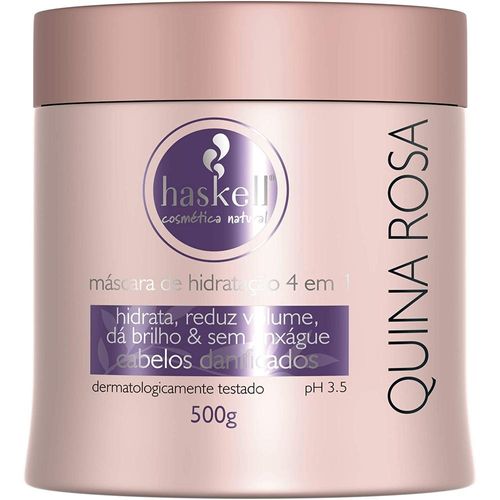 Máscara de Hidratação Capilar 4 em 1 Quina Rosa Haskell 500g