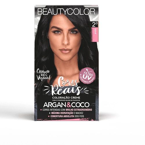 Tintura Cor Preta Nº 2.0 Beauty Color com 1 Unidade
