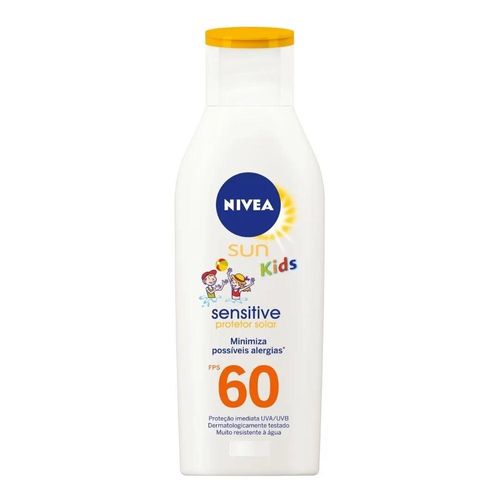 Protetor Solar FPS 60 Sun Kids Sensitive Nivea 100ml