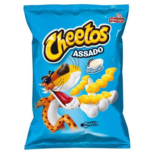 Salgadinho de Milho Cheetos Onda Sabor Requeijão Elma Chips 45g