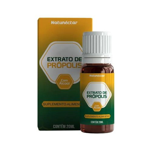 Extrato de Própolis Líquido com Álcool Natunéctar 20ml