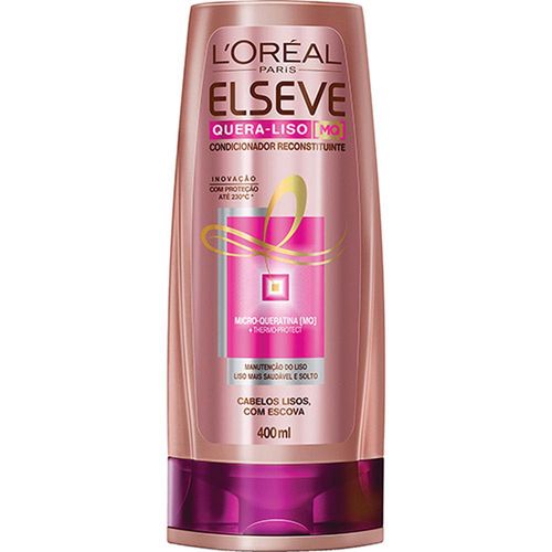 Condicionador Quebra-Liso Elseve L'Oréal Paris 400ml