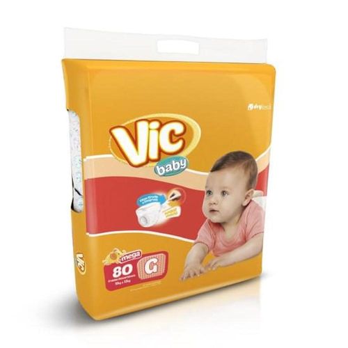 Fralda Vic Baby G Dry Lock 80 Unidades