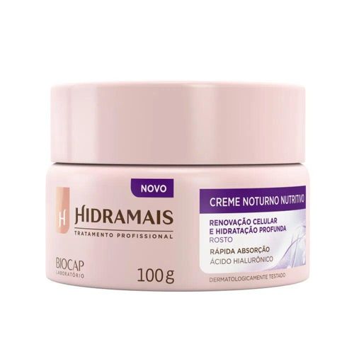 Hidramais Creme Facial Noturno Nutritivo 100g
