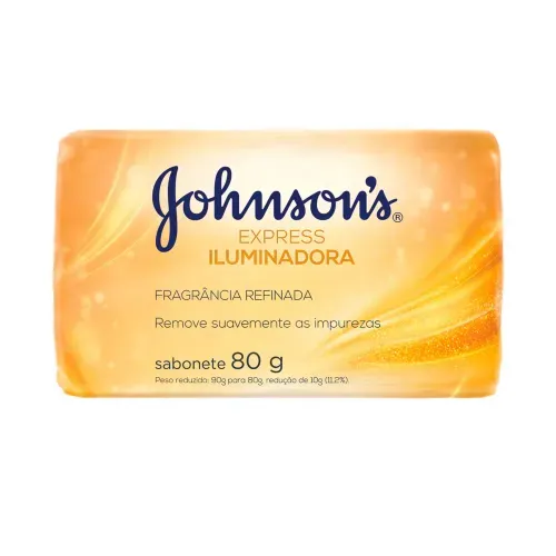 Sabonete em Barra Johnson´s Express Iluminadora 80g