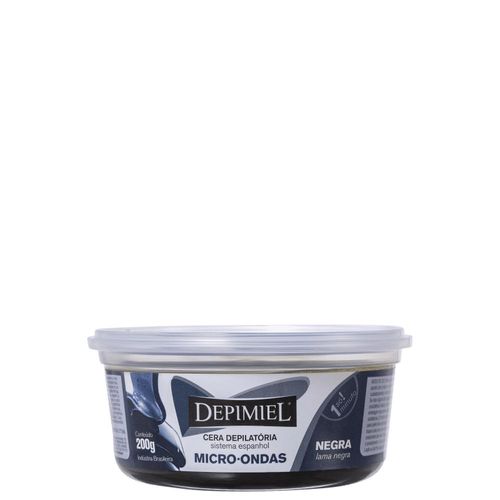 Depimiel Cera Depilatória para Microondas Negra 200g