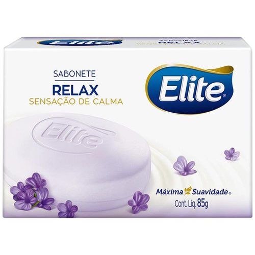 Elite Sabonete em Barra Relax 85g