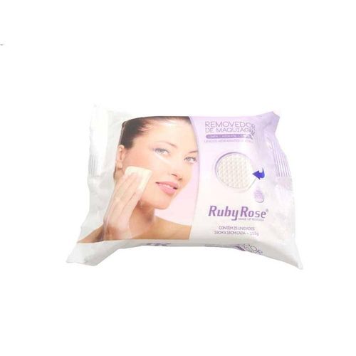 Lenço Demaquilante Ruby Rose com 25 Unidades