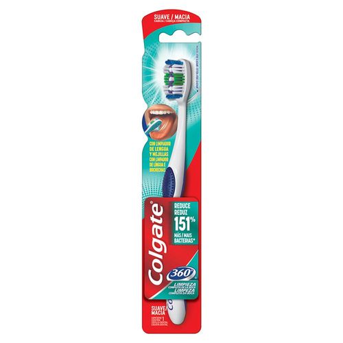 Escova Dental Colgate 360º Original com 1 Unidade