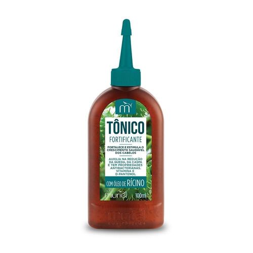 Tônico Capilar Fortificante Muriel com Óleo de Rícino 100ml