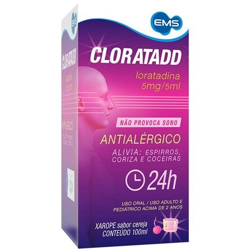 Cloratadd Xarope 5mg/5ml 100ml