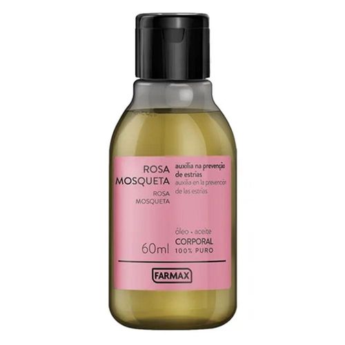 Óleo Rosa Mosqueta Puro e Natural Farmax 60ml