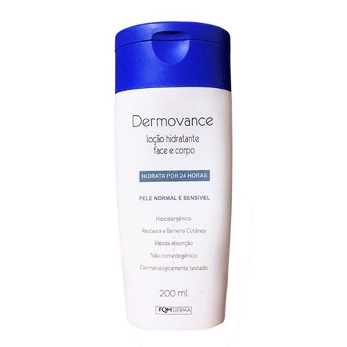 Hidratante Face e Corpo Dermovance Pele Normal e Sensível 200ml