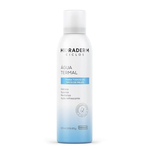 Água Termal Hidraderm Farmax Ciclos 100ml