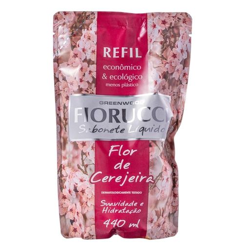 Refil Sabonete Líquido Fiorucci Flor de Cerejeira 440ml