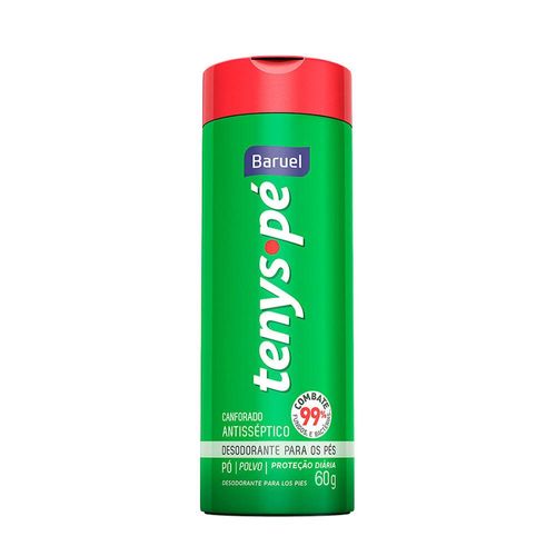 Talco Canforado Tenys Pé 60g