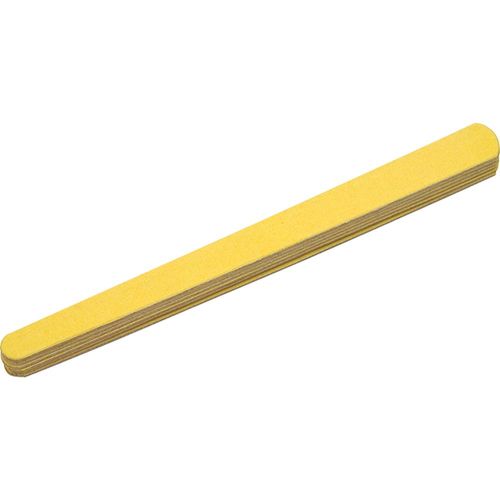 Lixas para Unhas Canário Amarela Santa Clara com 3 Unidades