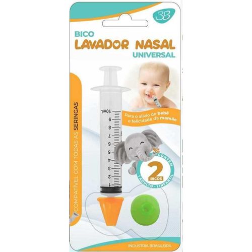 Bico Lavador Nasal Universal 3B com 1 Unidade