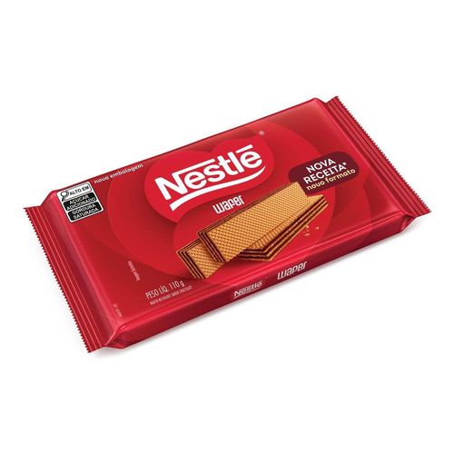Biscoito Wafer Chocolate Classic Nestlé 110g