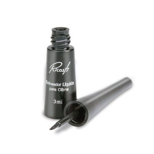 Ricosti Delineador Líquido Preto 3ml