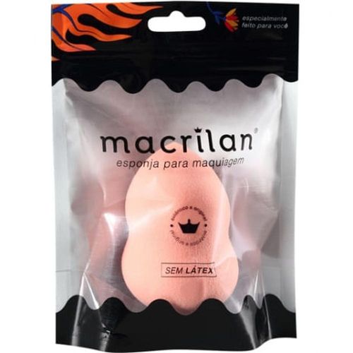 Esponja de Maquiagem Macrilan com 1 Unidade
