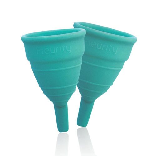 Coletor Menstrual Fleurity Mini com 2 Unidades