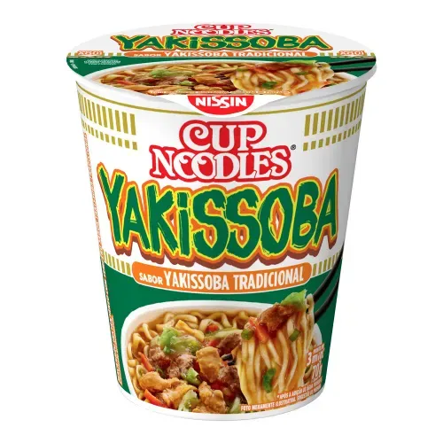 Macarrão Instantâneo Cup Noodles Sabor Yakissoba Tradicional 70g