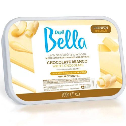 Depil Bella Cera Quente Chocolate Branco 200g