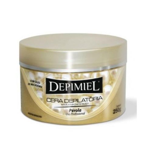 Depimiel Cera Cera Depilatória Pérola para Buco 250g