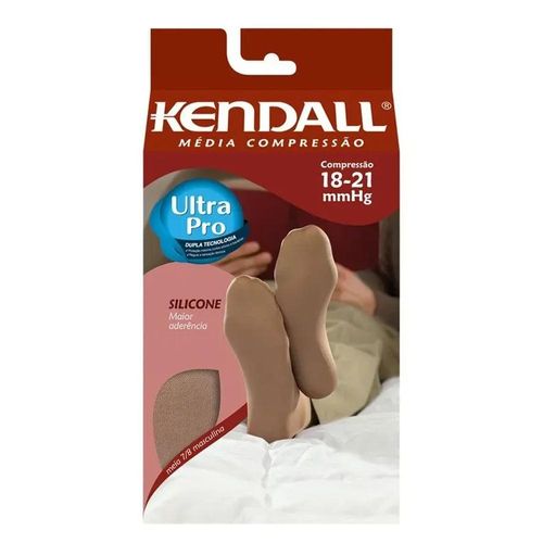Meia Kendall 7/8 Masculina Média Compressão com 1 Par