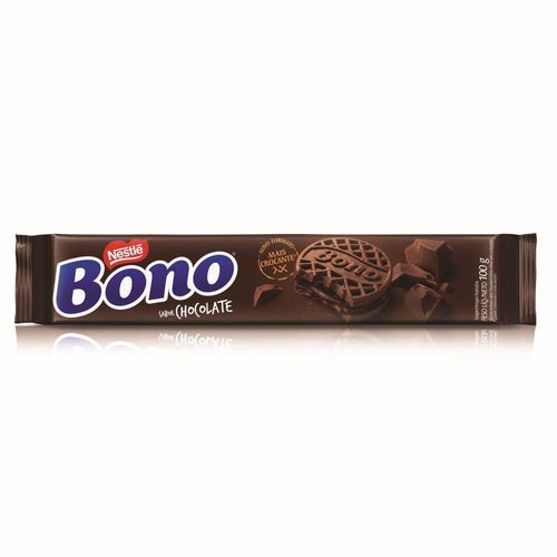 Biscoito Recheado Bono Sabor Chocolate 100g