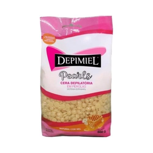 Cera Depilatória Natural Depimiel 500g
