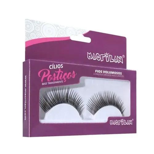 Cílios Postiços Volumosos Macrilan Cl2-22 com 1 Par