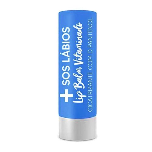 Top Beauty Lip Balm Bastão S.O.S Lábios Vitaminado com 1 Unidade